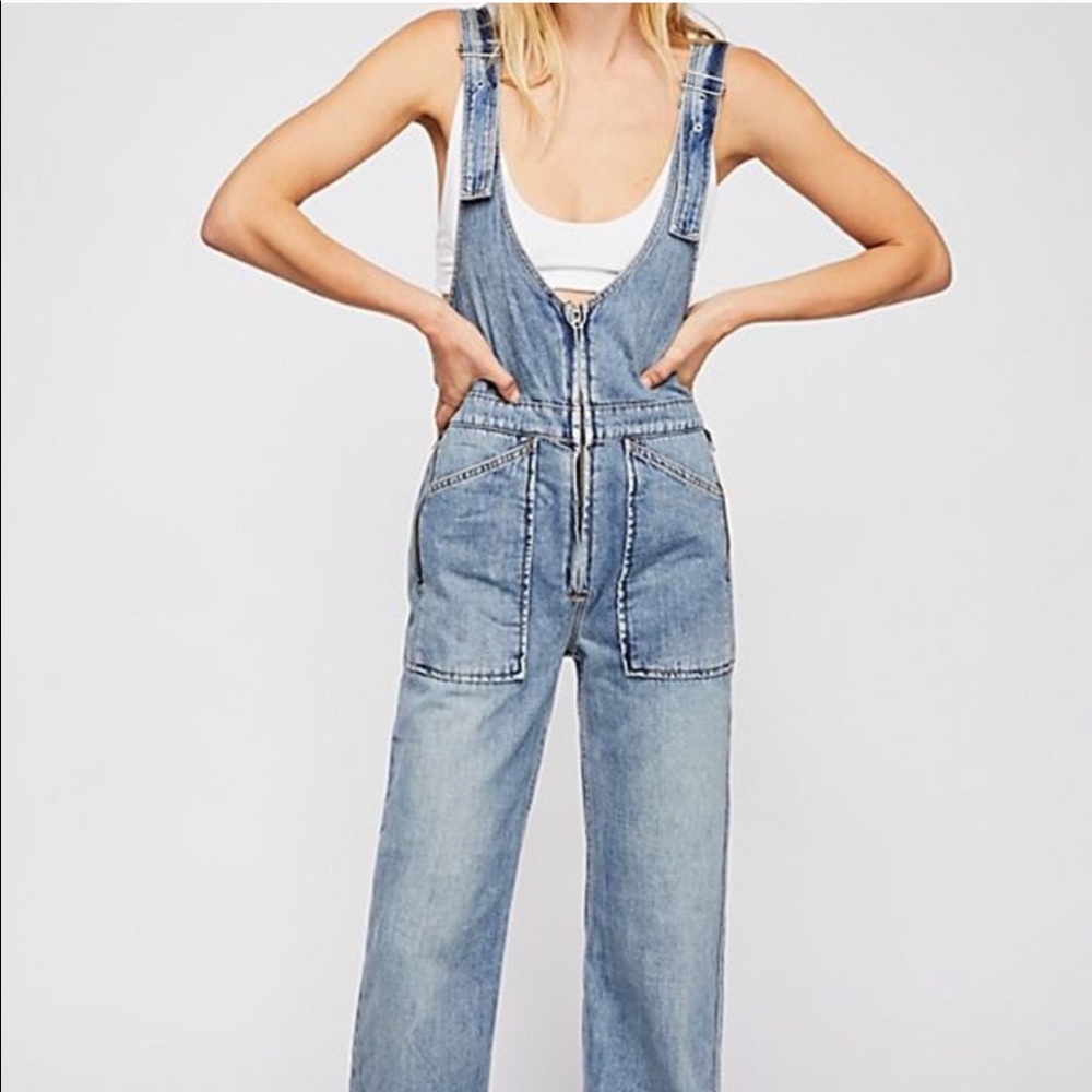 Free People - Jumpsuit Denim Overalls